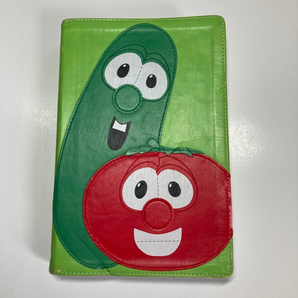 VeggieTales Kids Bible NIV Synthetic Leather Italian Duo-Tone Zondervan 2009